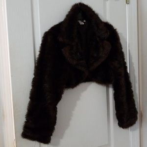Faux Fur cropped Jacket